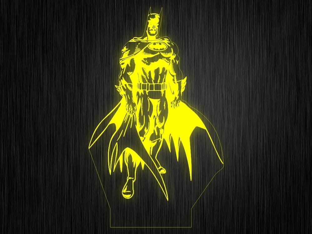 Ночник "Бетмен №814" на светодиодной подставке