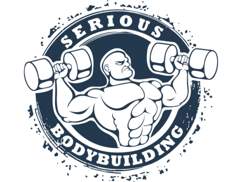 "Serious Bodybuilding" Изображение для нанесения на одежду № 1635