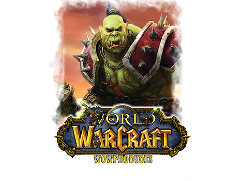 "Warcraft" Изображение для нанесения на одежду № 1453