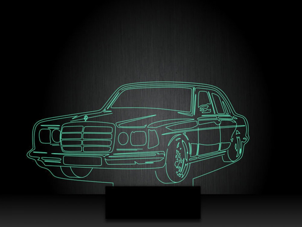 Ночник "Mercedes Classic" на светодиодной подставке