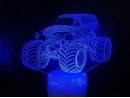 Ночник "Monster Truck. 3D №99" на светодиодной подставке