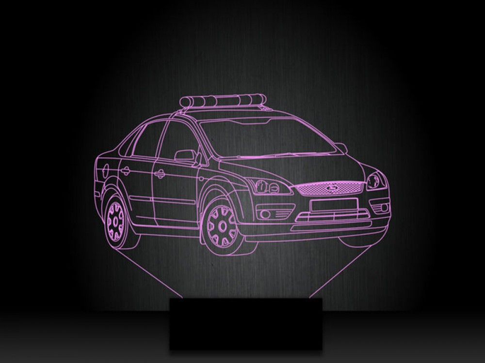Ночник "Полицейский Форд" на светодиодной подставке
