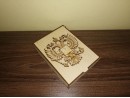 Подарочная коробочка с гравировкой для обложек, 15*11*2,5 см