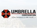 Наклейка "Umbrella corporation" в два цвета