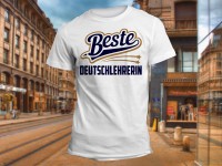 "Beste DEUTSCHLEHRERIN" Изображение для нанесения на одежду № 2048
