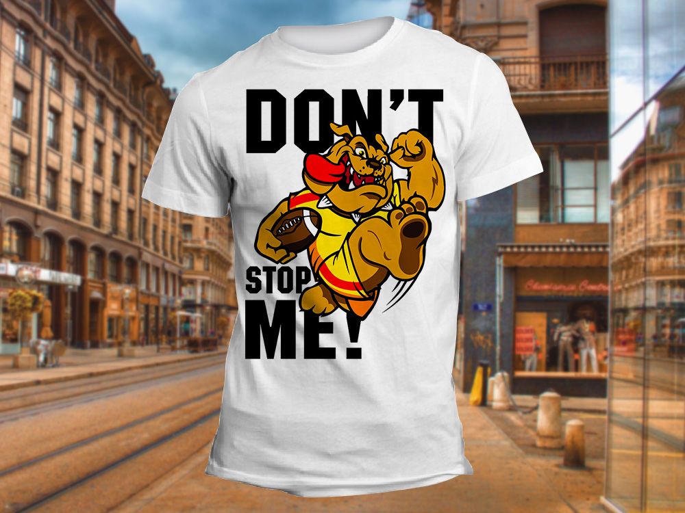 "DONT STOP ME" Изображение для нанесения на одежду № 0191