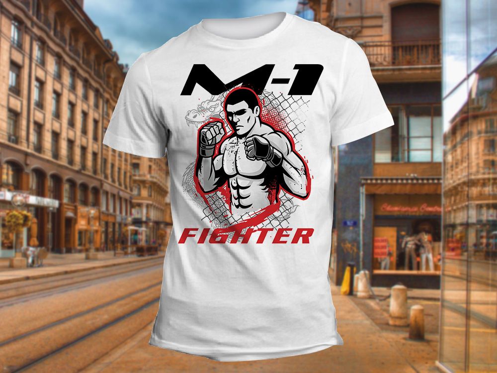 "Fighter" Изображение для нанесения на одежду № 1350