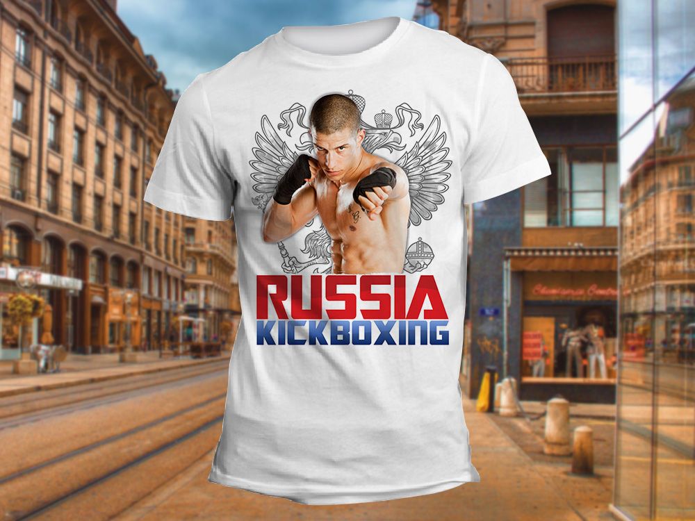 "Kickboxing Russia" Изображение для нанесения на одежду № 1345
