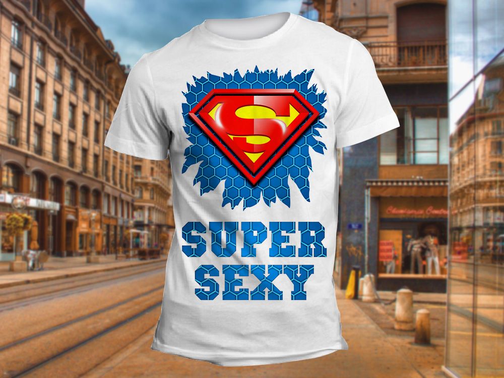 "SUPER SEXY" Изображение для нанесения на одежду № 0180