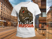 "This is Russia" Изображение для нанесения на одежду № 1704