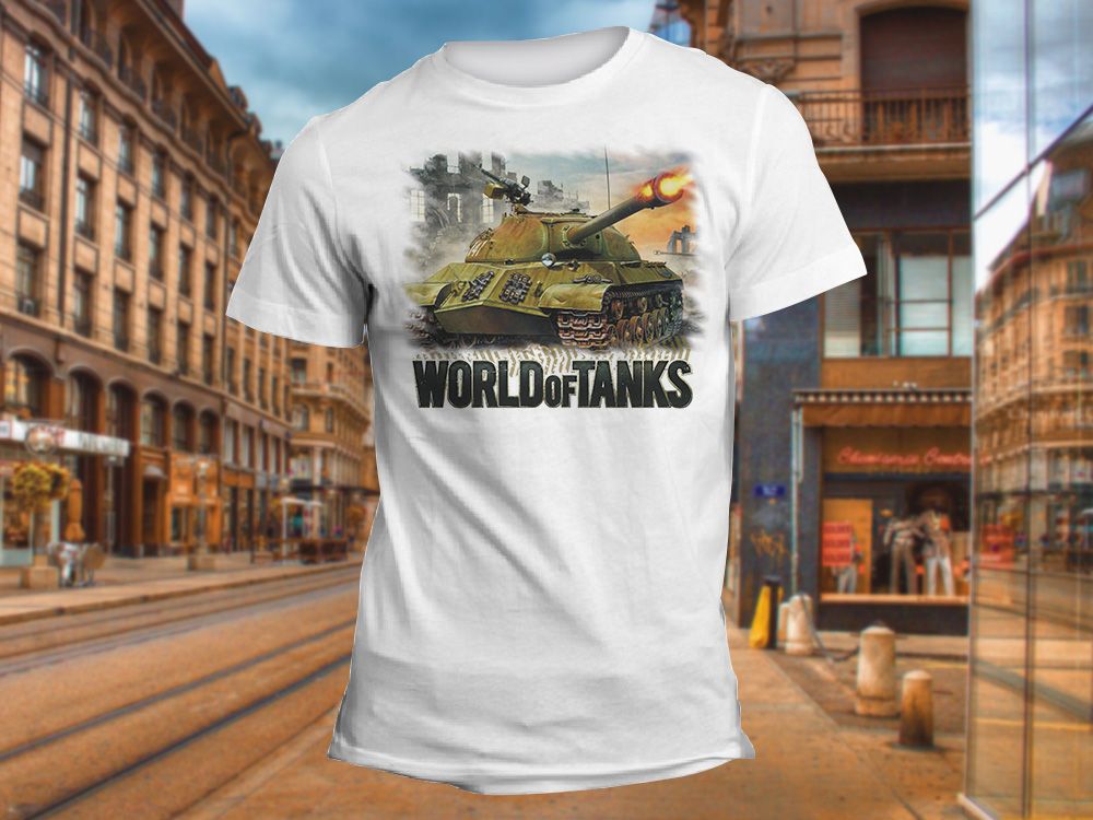 "World of Tanks" Изображение для нанесения на одежду № 1443