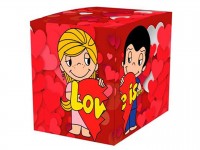 Коробка для кружки "Love is"